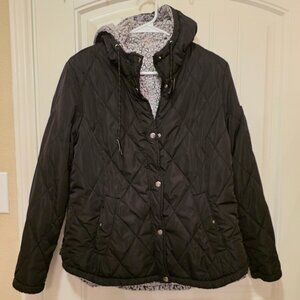 Free Country Quilted Fleece Jacket, Women's S/M